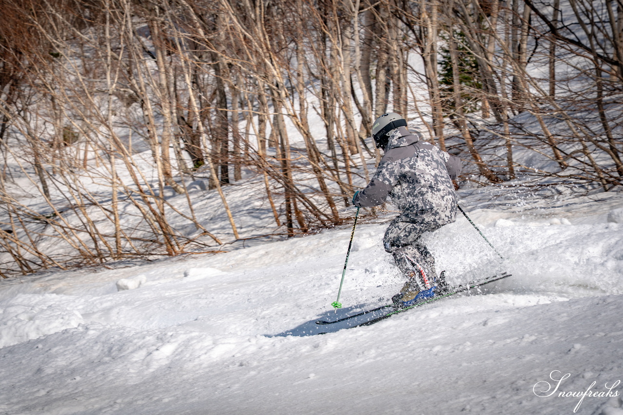 キロロリゾート｜ポカポカ陽気で絶好の春スキー日和♪こんな日は、みんなで思いっきり春雪を満喫しましょう！